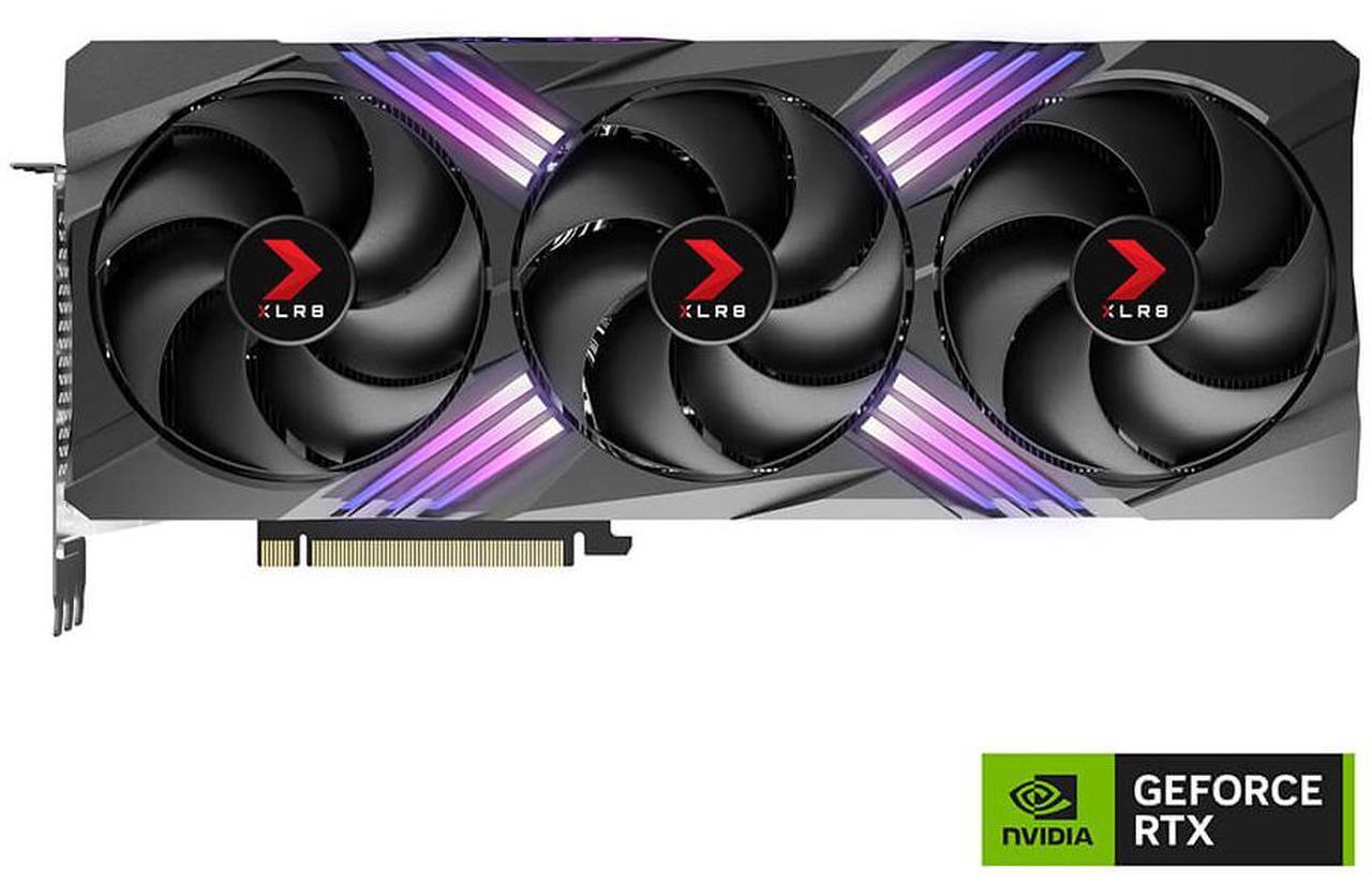 Alt view image 2 of 11 - PNY XLR8 Gaming VERTO OC GeForce RTX 4070 Ti 12GB GDDR6X PCI Express 4.0 x16 ATX Graphics Card VCG4070T12TFXXPB1-O