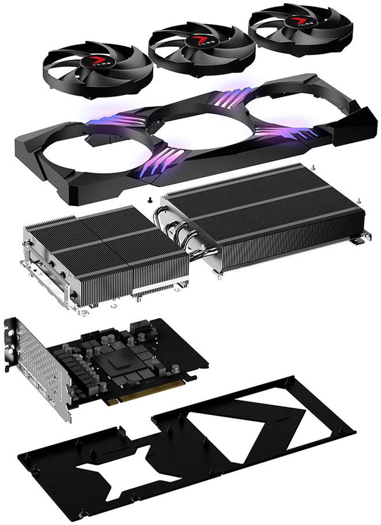 Alt view image 11 of 11 - PNY XLR8 Gaming VERTO OC GeForce RTX 4070 Ti 12GB GDDR6X PCI Express 4.0 x16 ATX Graphics Card VCG4070T12TFXXPB1-O