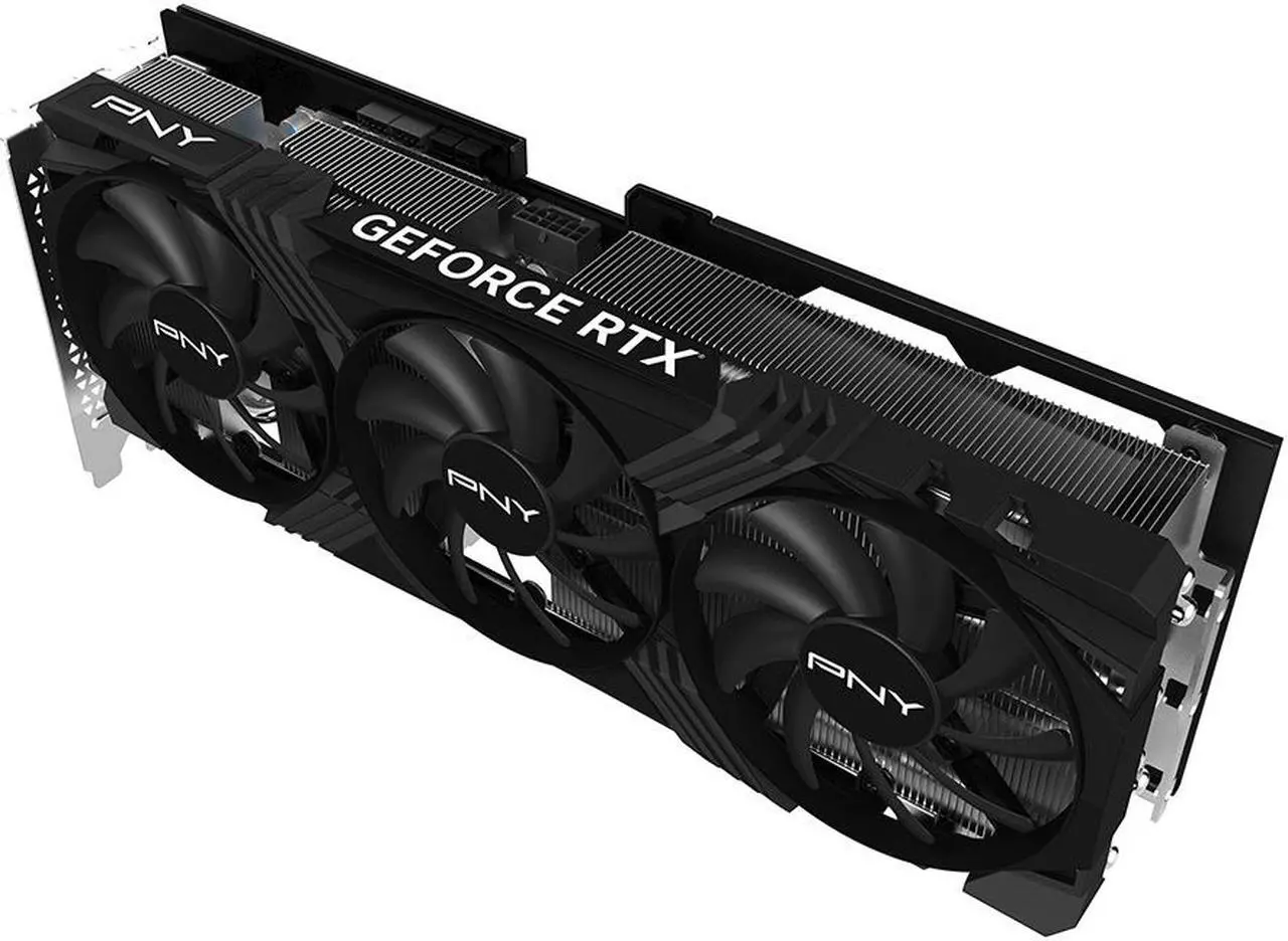 Alt view image 5 of 11 - PNY GeForce RTX 4070 Ti 12GB VERTO Triple Fan Graphics Card DLSS 3