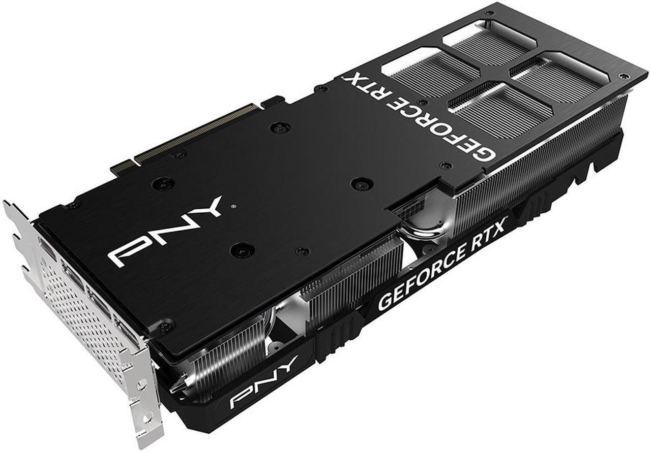 Alt view image 8 of 11 - PNY GeForce RTX 4070 Ti 12GB VERTO Triple Fan Graphics Card DLSS 3