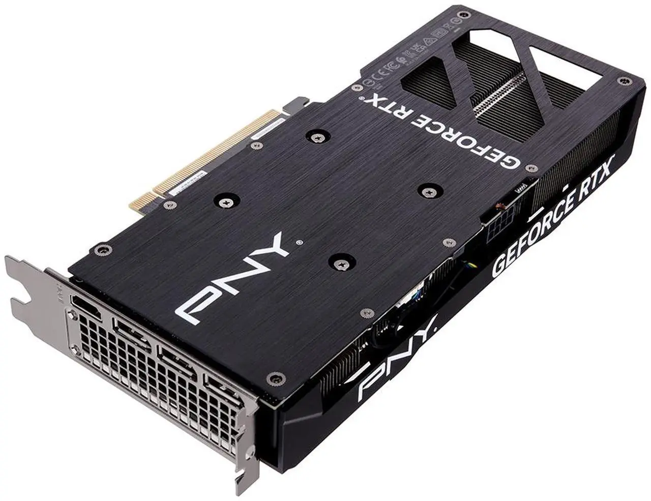 Alt view image 8 of 8 - PNY VERTO GeForce RTX 4070 12GB GDDR6X PCI Express 4.0 x16 ATX Graphics Card VCG407012DFXPB1
