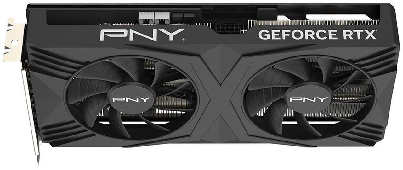 Alt view image 6 of 11 - PNY GeForce RTX 4070 SUPER 12GB VERTO Overclocked Dual Fan DLSS 3 VCG4070S12DFXPB1-O