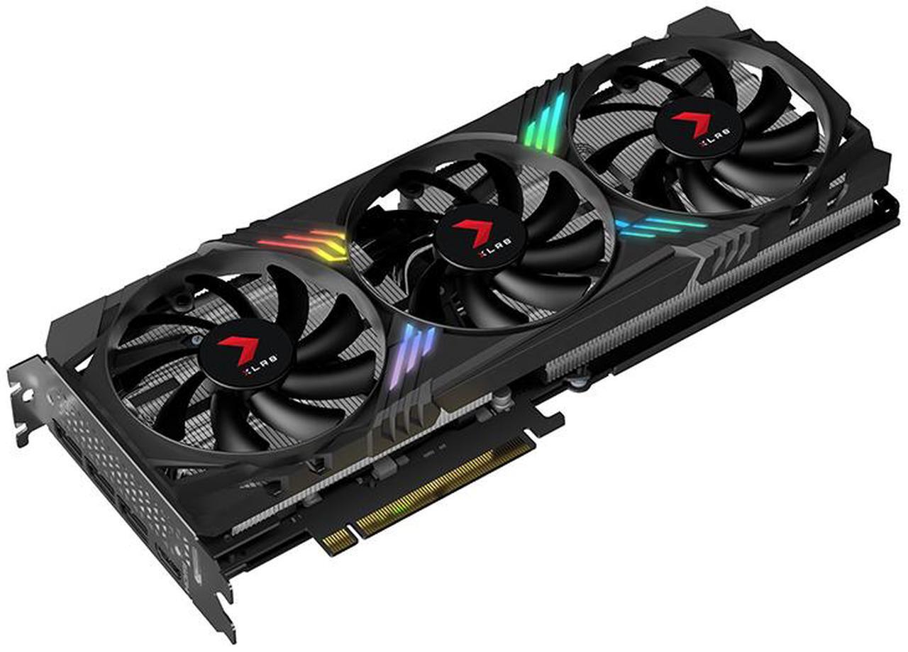 Alt view image 3 of 9 - PNY VERTO GeForce RTX 4070 SUPER 12GB GDDR6X PCI Express 4.0 x16 ATX Graphics Card VCG4070S12TFXXPB1-O