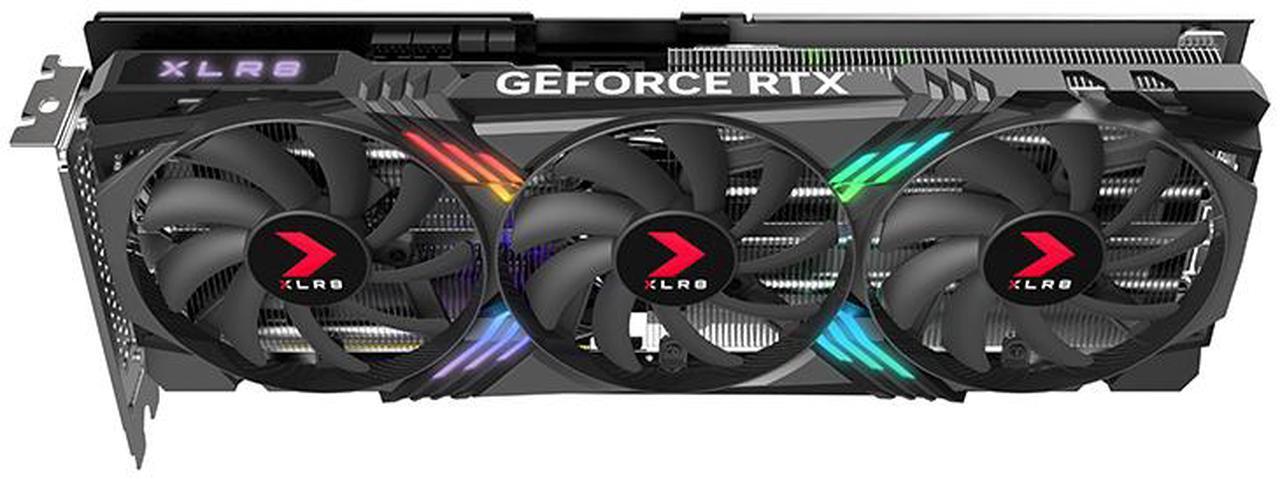 Alt view image 6 of 9 - PNY VERTO GeForce RTX 4070 SUPER 12GB GDDR6X PCI Express 4.0 x16 ATX Graphics Card VCG4070S12TFXXPB1-O