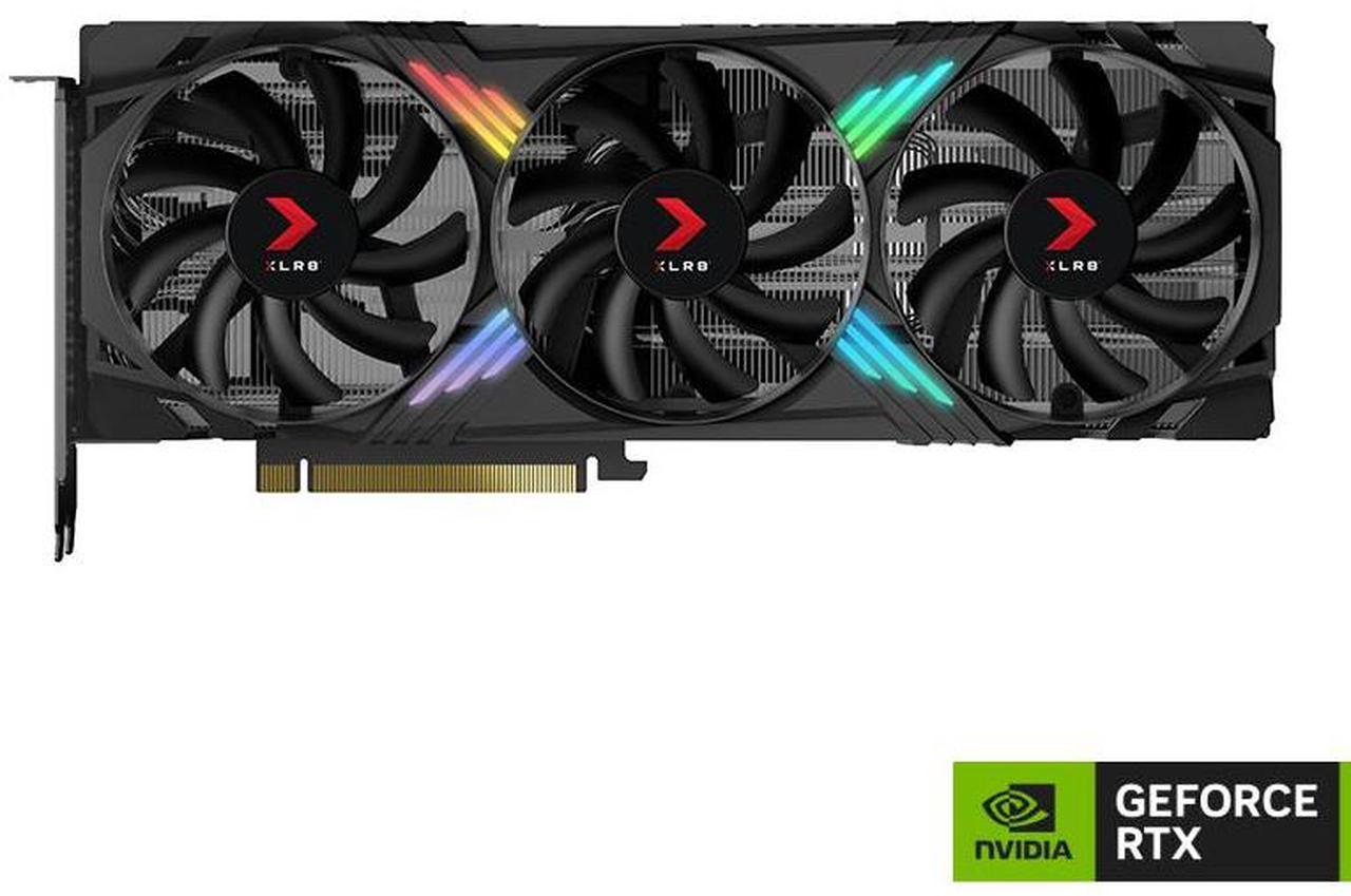 Alt view image 2 of 9 - PNY VERTO GeForce RTX 4070 SUPER 12GB GDDR6X PCI Express 4.0 x16 ATX Graphics Card VCG4070S12TFXXPB1-O