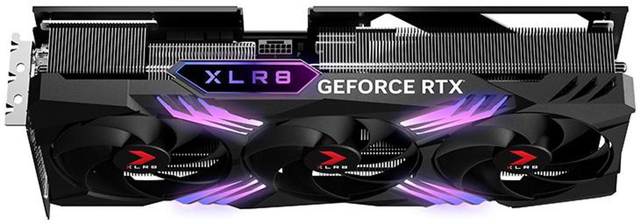 Alt view image 6 of 11 - PNY GeForce RTX 4070 Ti SUPER 16GB VERTO Overclocked Triple Fan DLSS 3 VCG4070TS16TFXXPB1-O