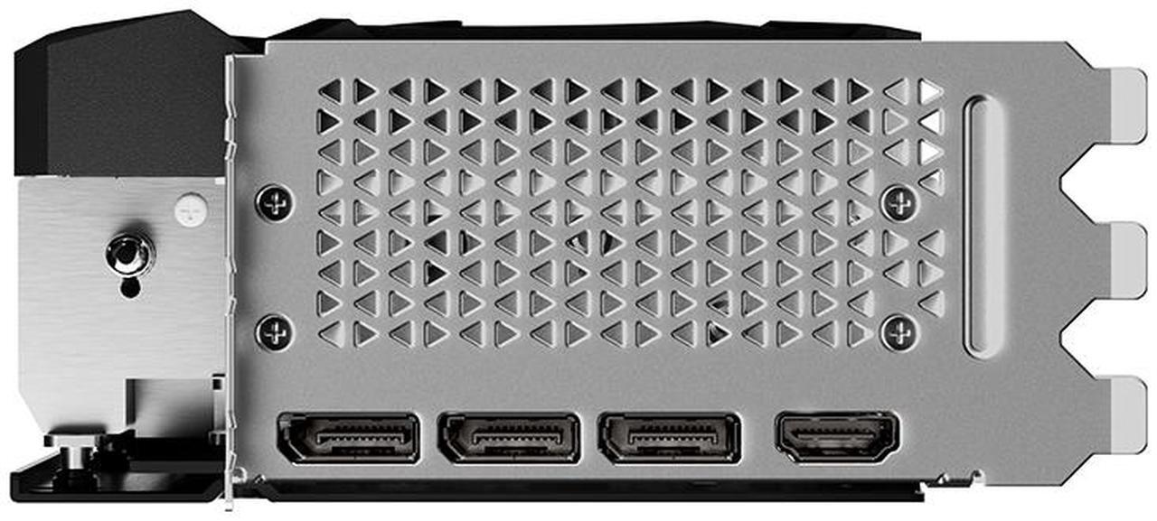 Alt view image 8 of 11 - PNY GeForce RTX 4070 Ti SUPER 16GB VERTO Overclocked Triple Fan DLSS 3 VCG4070TS16TFXXPB1-O