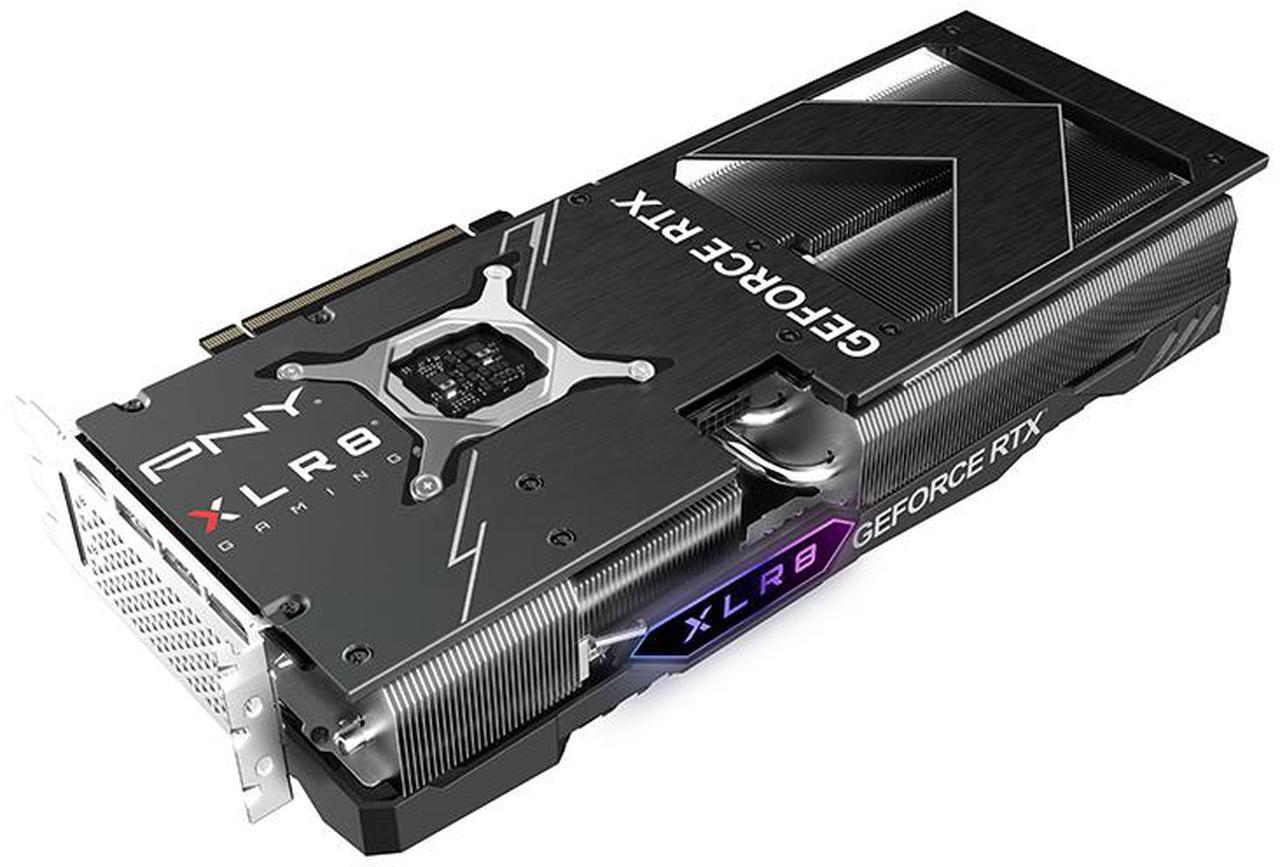 Alt view image 7 of 11 - PNY GeForce RTX 4070 Ti SUPER 16GB VERTO Overclocked Triple Fan DLSS 3 VCG4070TS16TFXXPB1-O