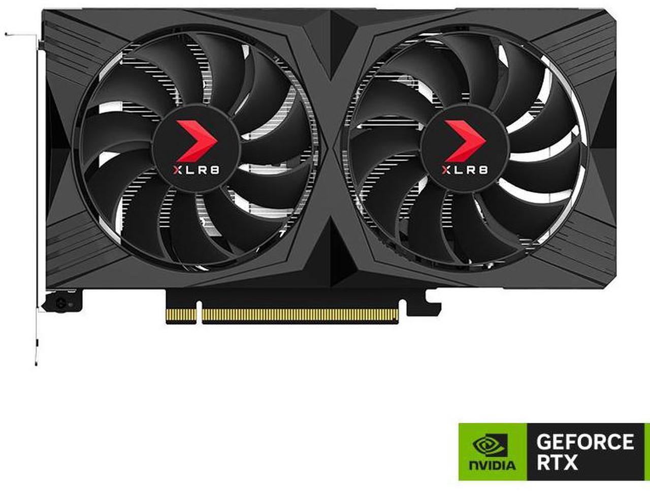 Alt view image 2 of 9 - PNY VERTO GeForce RTX 4060 8GB GDDR6 PCI Express 4.0 x16 ATX Graphics Card VCG40608DFXPB1-O
