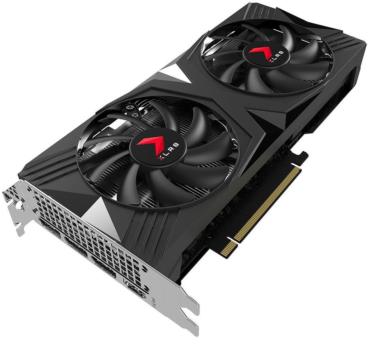 Alt view image 3 of 9 - PNY VERTO GeForce RTX 4060 Ti 8GB GDDR6 PCI Express 4.0 x8 ATX Video Card VCG4060T8DFXPB1-O