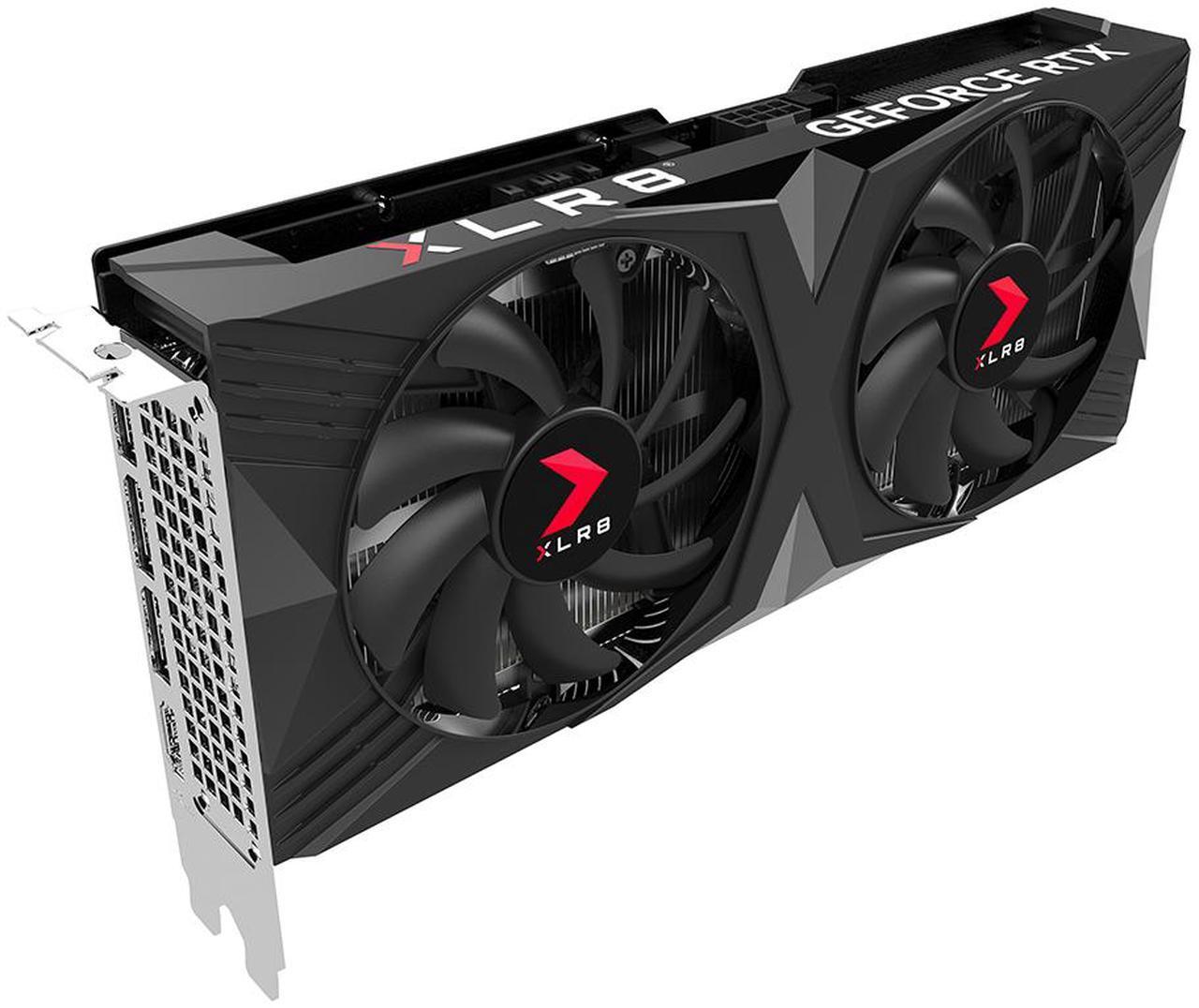 Alt view image 4 of 9 - PNY VERTO GeForce RTX 4060 Ti 8GB GDDR6 PCI Express 4.0 x8 ATX Video Card VCG4060T8DFXPB1-O