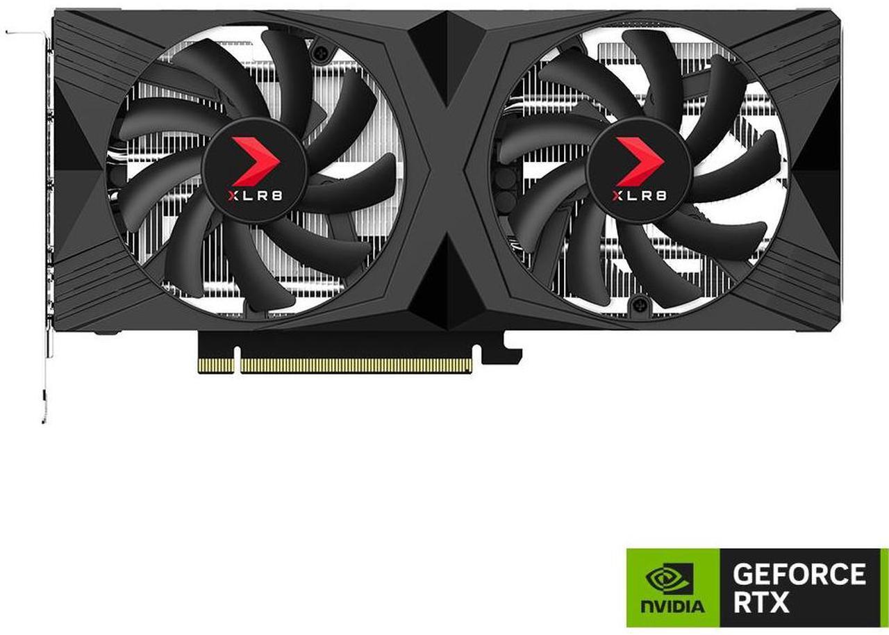 Alt view image 2 of 9 - PNY VERTO GeForce RTX 4060 Ti 8GB GDDR6 PCI Express 4.0 x8 ATX Video Card VCG4060T8DFXPB1-O