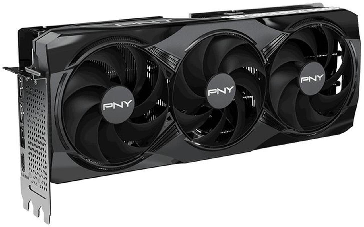 Alt view image 6 of 10 - PNY GeForce RTX 5080 OC 16GB 256-Bit GDDR7 DLSS 4.0 PCI Express 5.0 x16 Graphics Card VCG508016TFXPB1-O