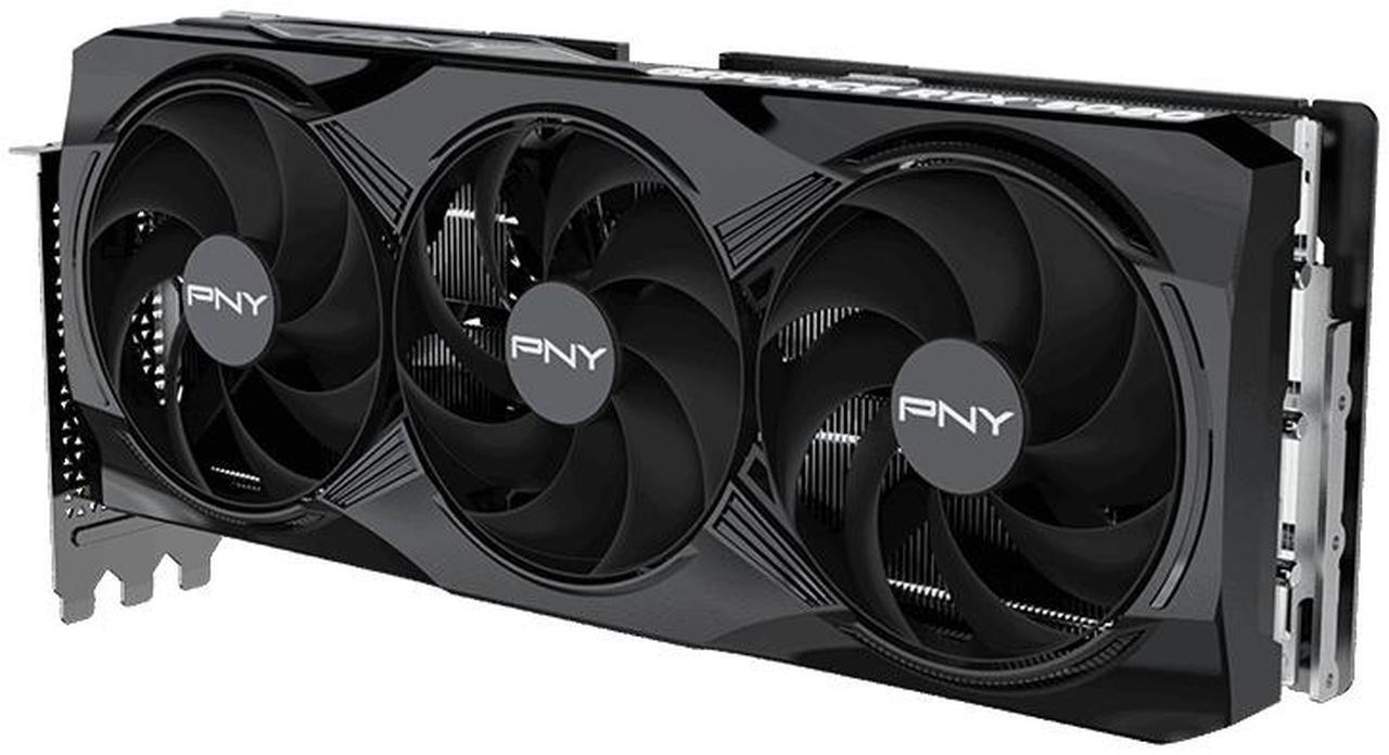 Alt view image 7 of 10 - PNY GeForce RTX 5080 OC 16GB 256-Bit GDDR7 DLSS 4.0 PCI Express 5.0 x16 Graphics Card VCG508016TFXPB1-O