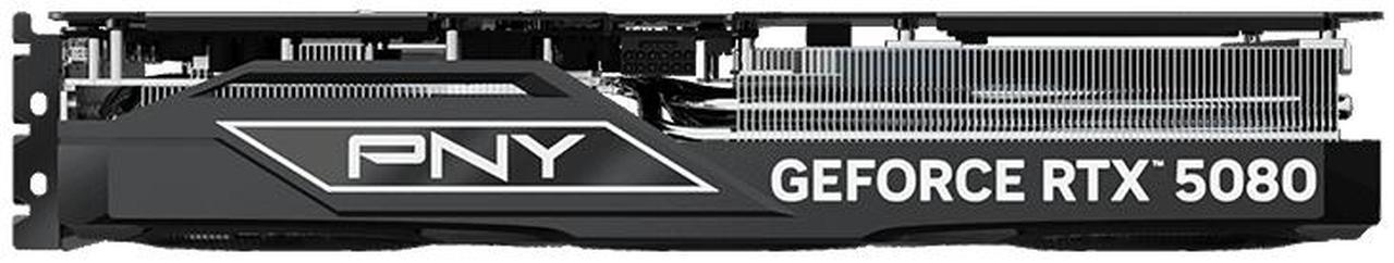 Alt view image 3 of 10 - PNY GeForce RTX 5080 OC 16GB 256-Bit GDDR7 DLSS 4.0 PCI Express 5.0 x16 Graphics Card VCG508016TFXPB1-O