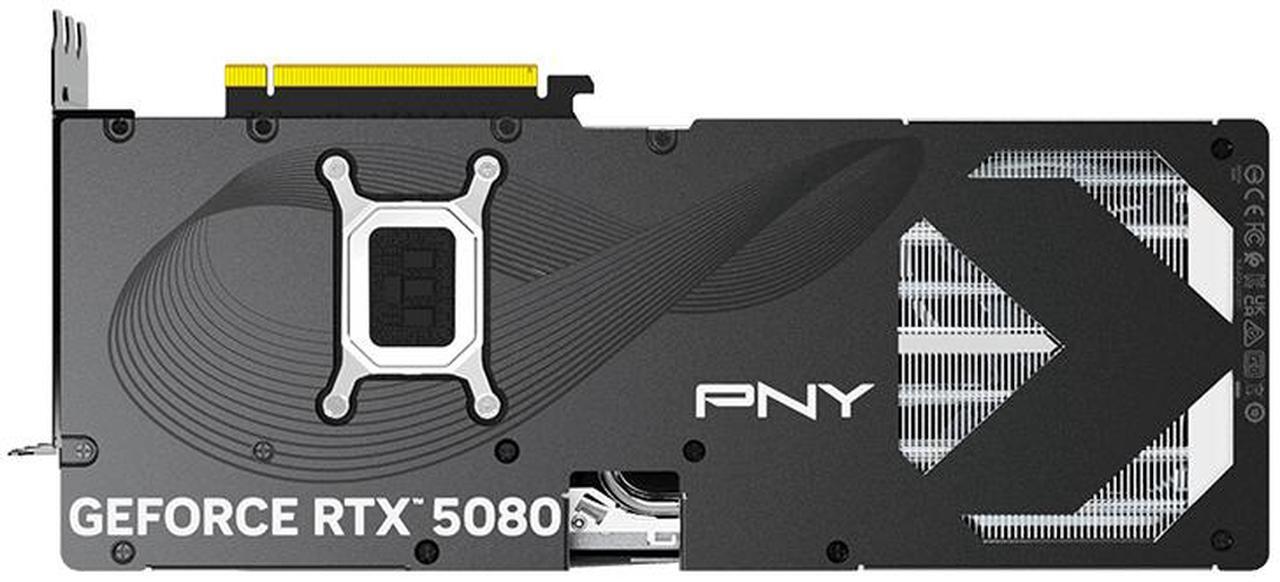 Alt view image 4 of 10 - PNY GeForce RTX 5080 OC 16GB 256-Bit GDDR7 DLSS 4.0 PCI Express 5.0 x16 Graphics Card VCG508016TFXPB1-O