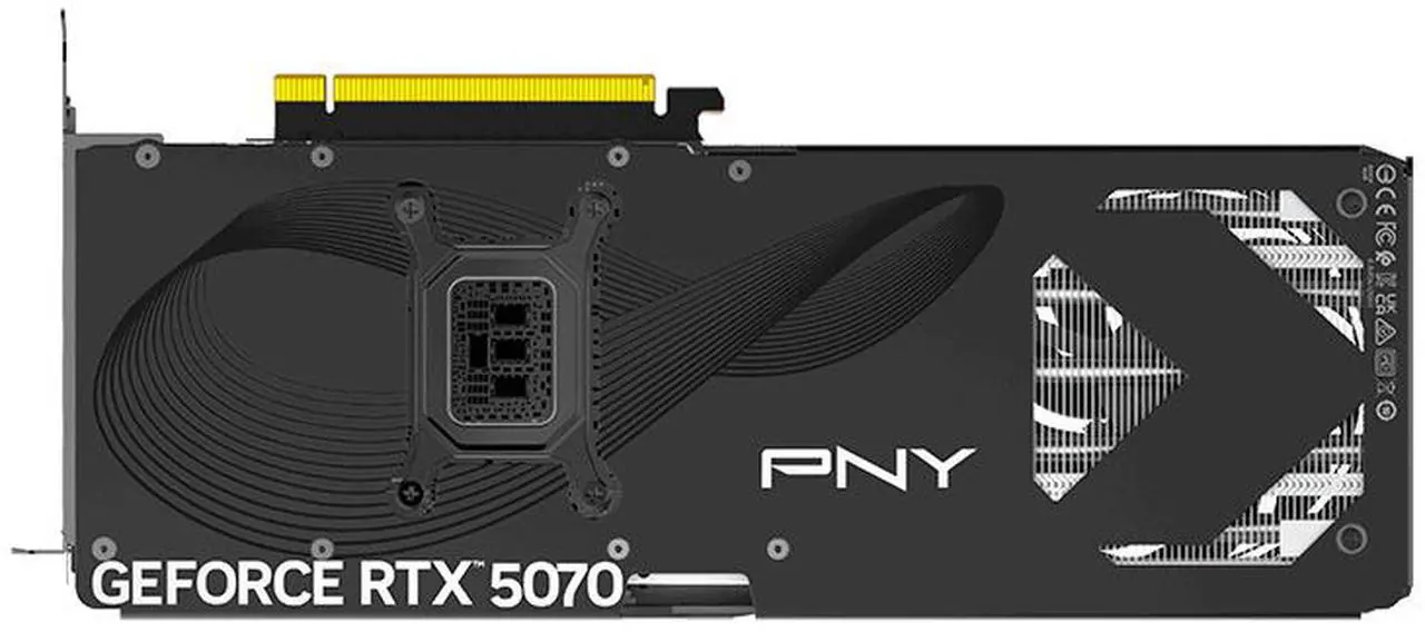 Alt view image 9 of 11 - PNY GeForce RTX 5070 OC 12GB 192-Bit GDDR7 PCI Express 5.0 DLSS 4.0 Graphics Card