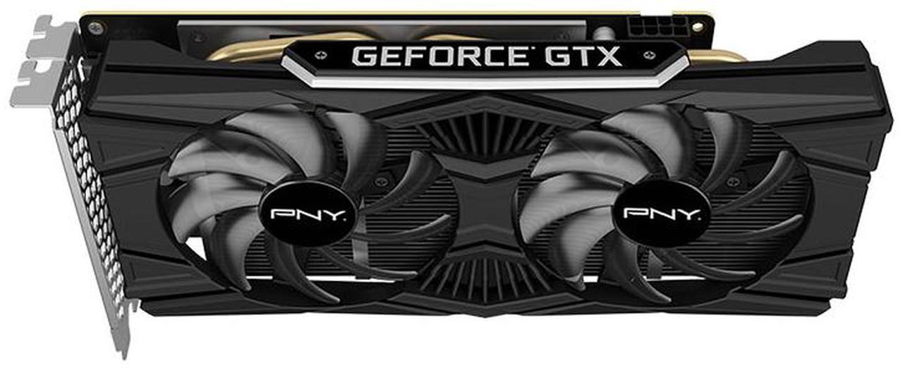 Alt view image 6 of 6 - PNY Dual Fan GeForce GTX 1660 Ti 6GB GDDR6 PCI Express 3.0 x16 ATX Graphics Card GTX 1660 Ti 6GB Dual Fan