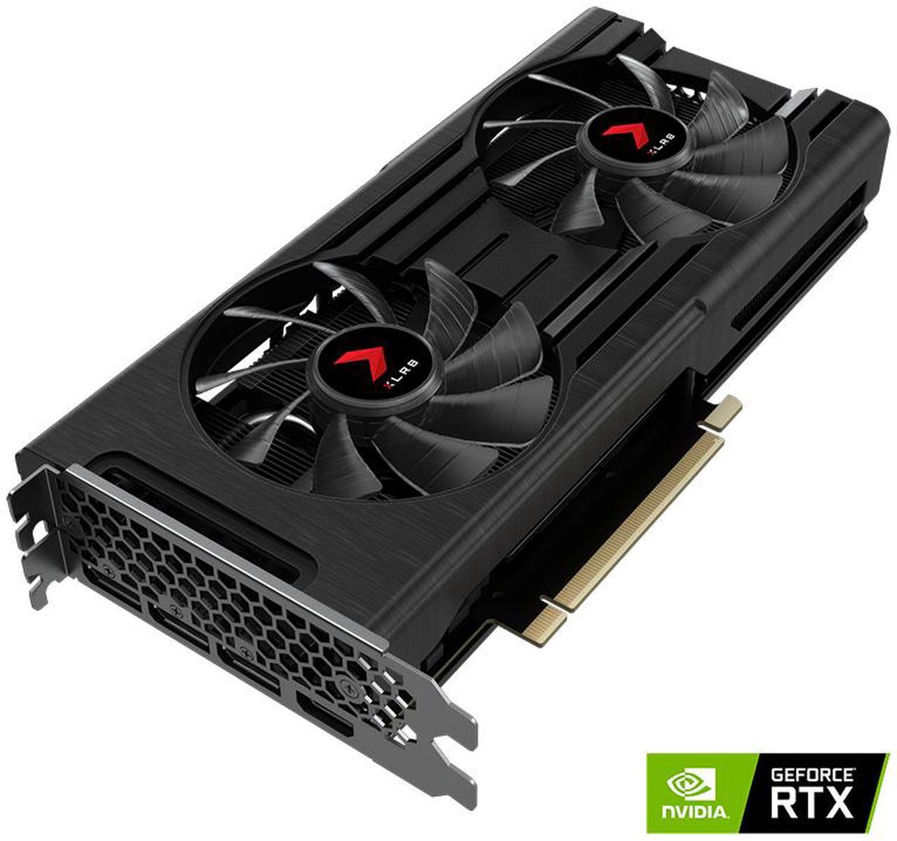 Main image of PNY XLR8 GeForce RTX 3050 8GB GDDR6 PCI Express 4.0 x16 ATX Graphics Card RTX 3050 8GB XLR8 Dual Fan Edition