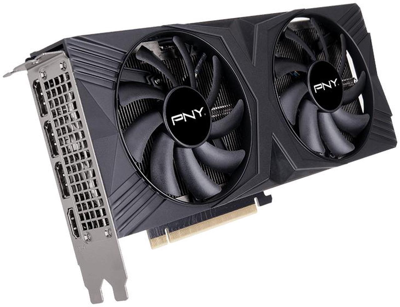 Alt view image 6 of 9 - PNY Dual GeForce RTX 4060 Ti 16GB GDDR6 PCI Express 4.0 ATX Graphics Card RTX4060 Ti 16GB DUALFAN