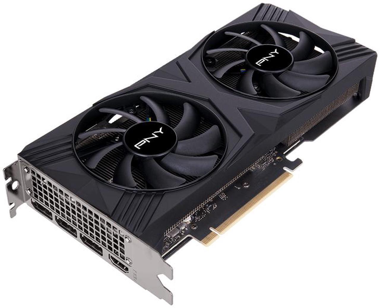Alt view image 7 of 9 - PNY Dual GeForce RTX 4060 Ti 16GB GDDR6 PCI Express 4.0 ATX Graphics Card RTX4060 Ti 16GB DUALFAN