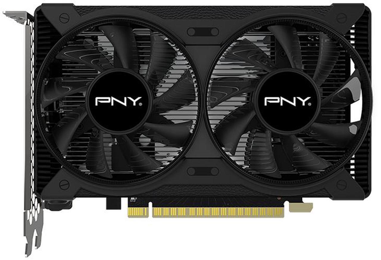 Main image of PNY Dual Fan GeForce GTX 1650 4GB GDDR6 PCI Express 3.0 x16 ATX Graphics Card VCG16504D6DFPPB1