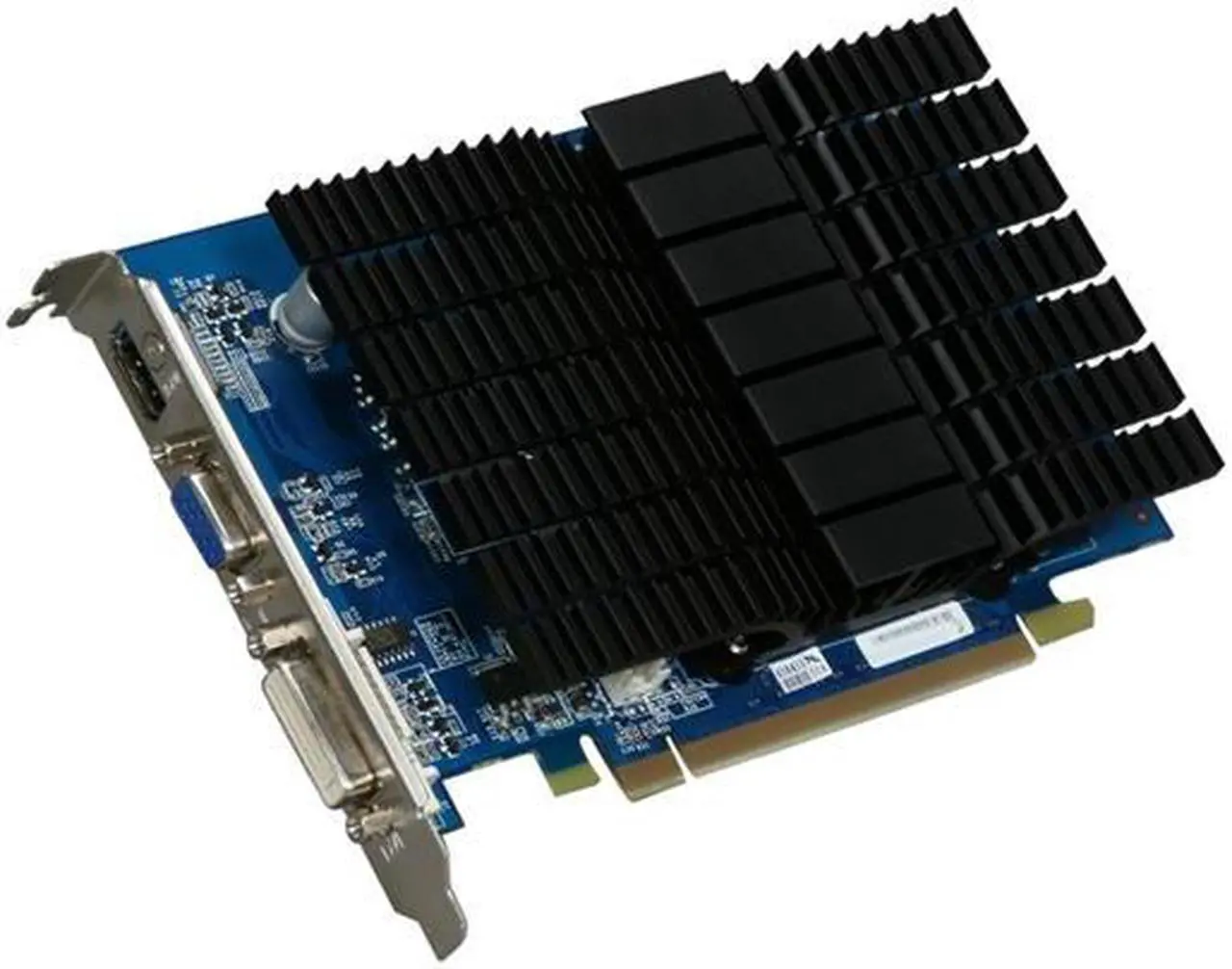 Main image of ECS Silent Series GeForce GT 220 1GB DDR2 PCI Express 2.0 x16 Graphics Card NSGT220-1GQS-H