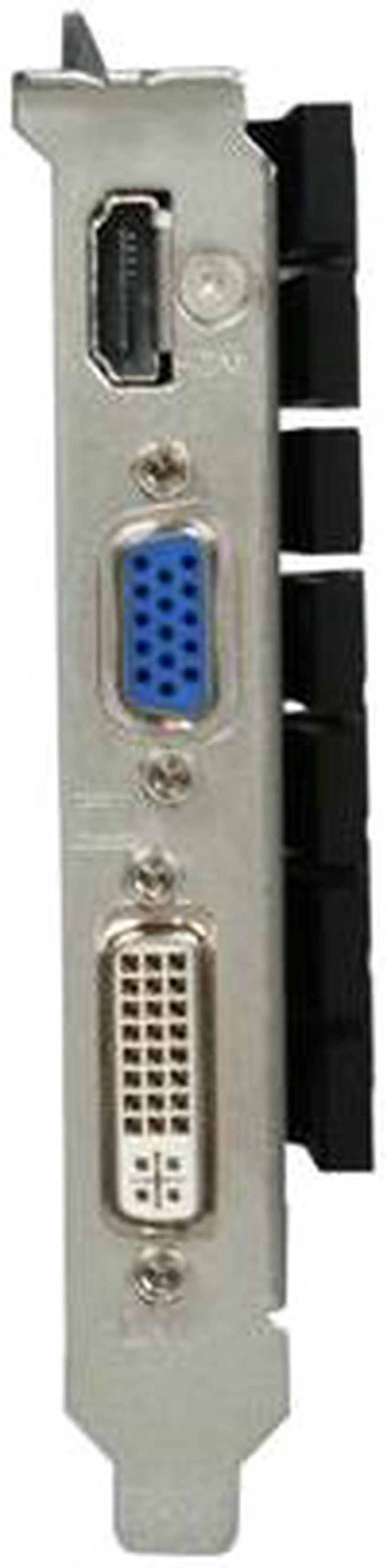 Alt view image 2 of 5 - ECS Silent Series GeForce GT 220 1GB DDR2 PCI Express 2.0 x16 Graphics Card NSGT220-1GQS-H