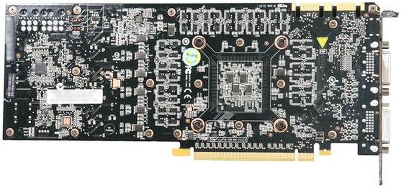 Alt view image 4 of 6 - ECS GeForce GTX 580 (Fermi) 1536MB GDDR5 PCI Express 2.0 x16 SLI Support Video Card NGTX580-1536PI-F
