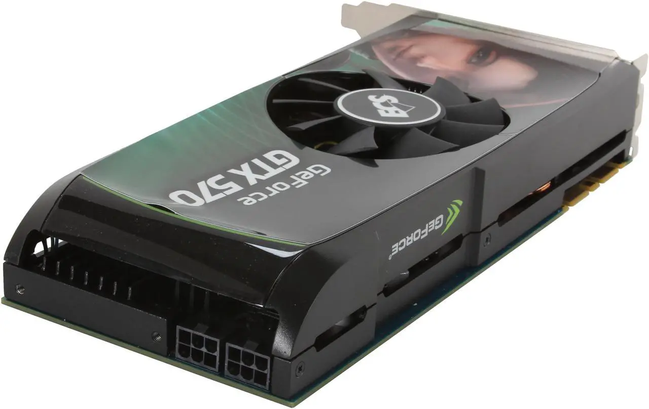 Alt view image 5 of 6 - ECS GeForce GTX 570 (Fermi) 1280MB GDDR5 PCI Express 2.0 x16 SLI Support Graphics Card NGTX570-1280UI-F