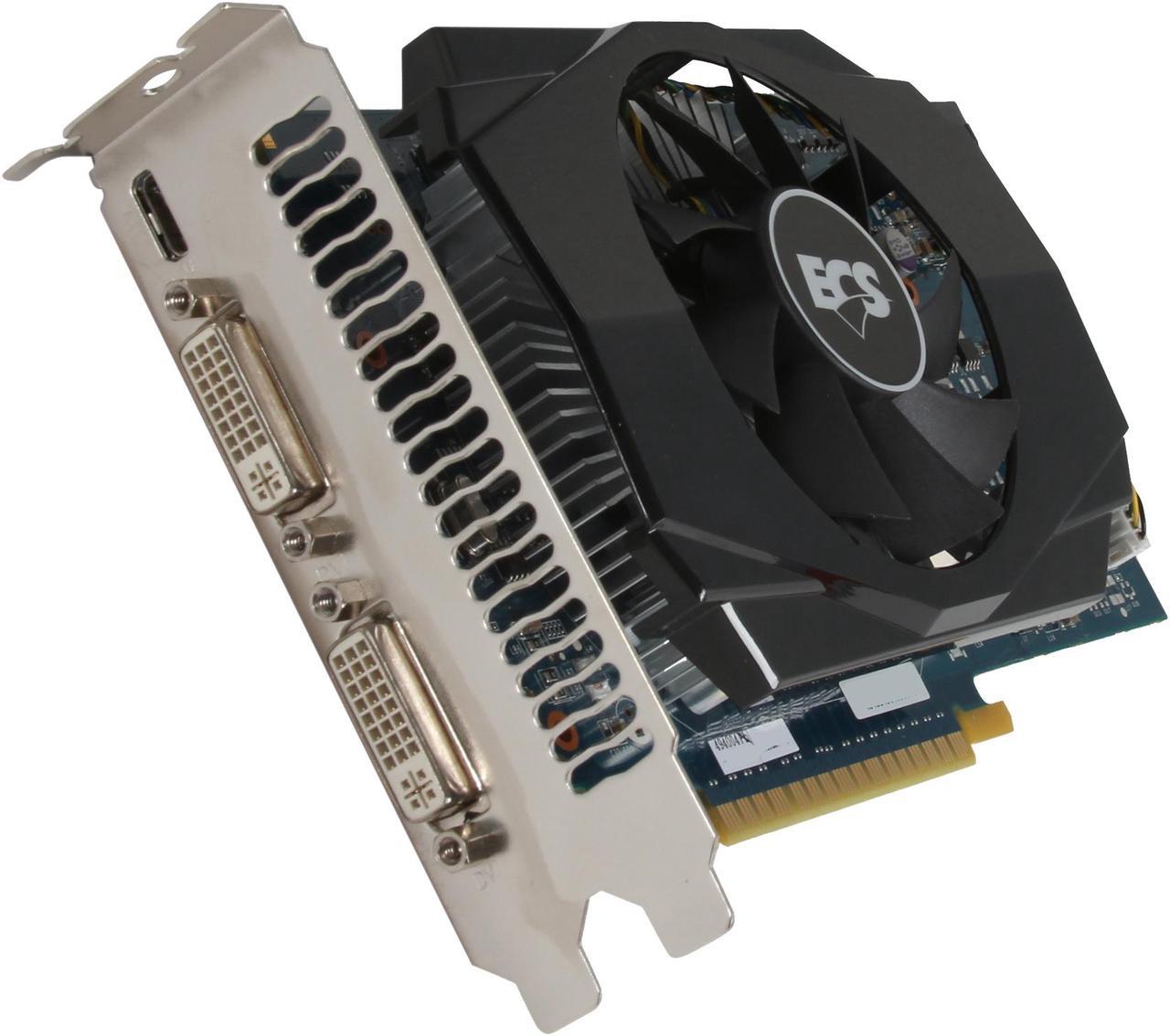 ECS GeForce GTX 550 Ti (Fermi) 1GB GDDR5 PCI Express 2.0 x16 SLI Support Video Card NGTX550TI-1GPLI-F1