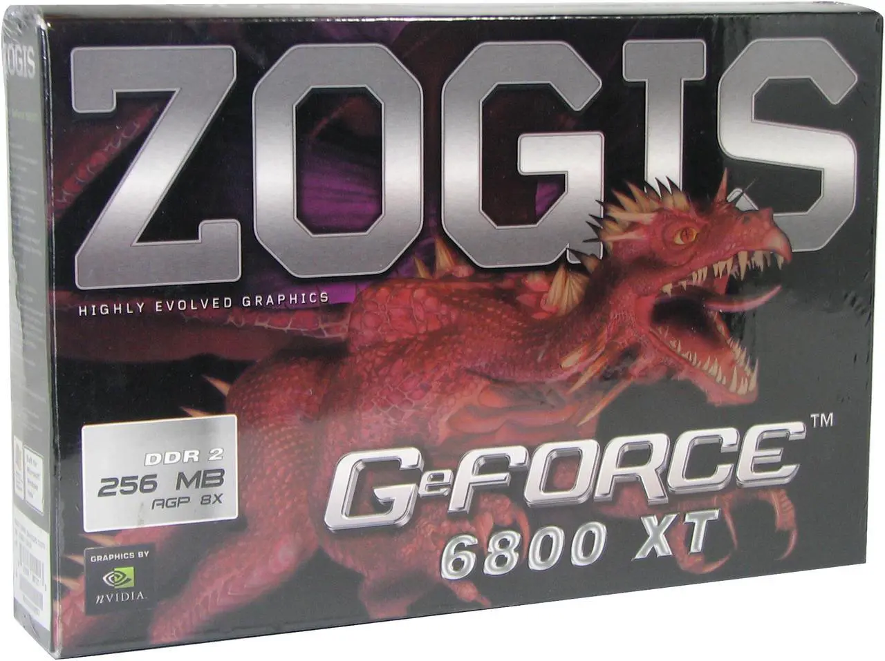 Alt view image 4 of 4 - ZOGIS GeForce 6800XT 256MB GDDR2 AGP 8X Graphics Card ZO68XT-DAGP