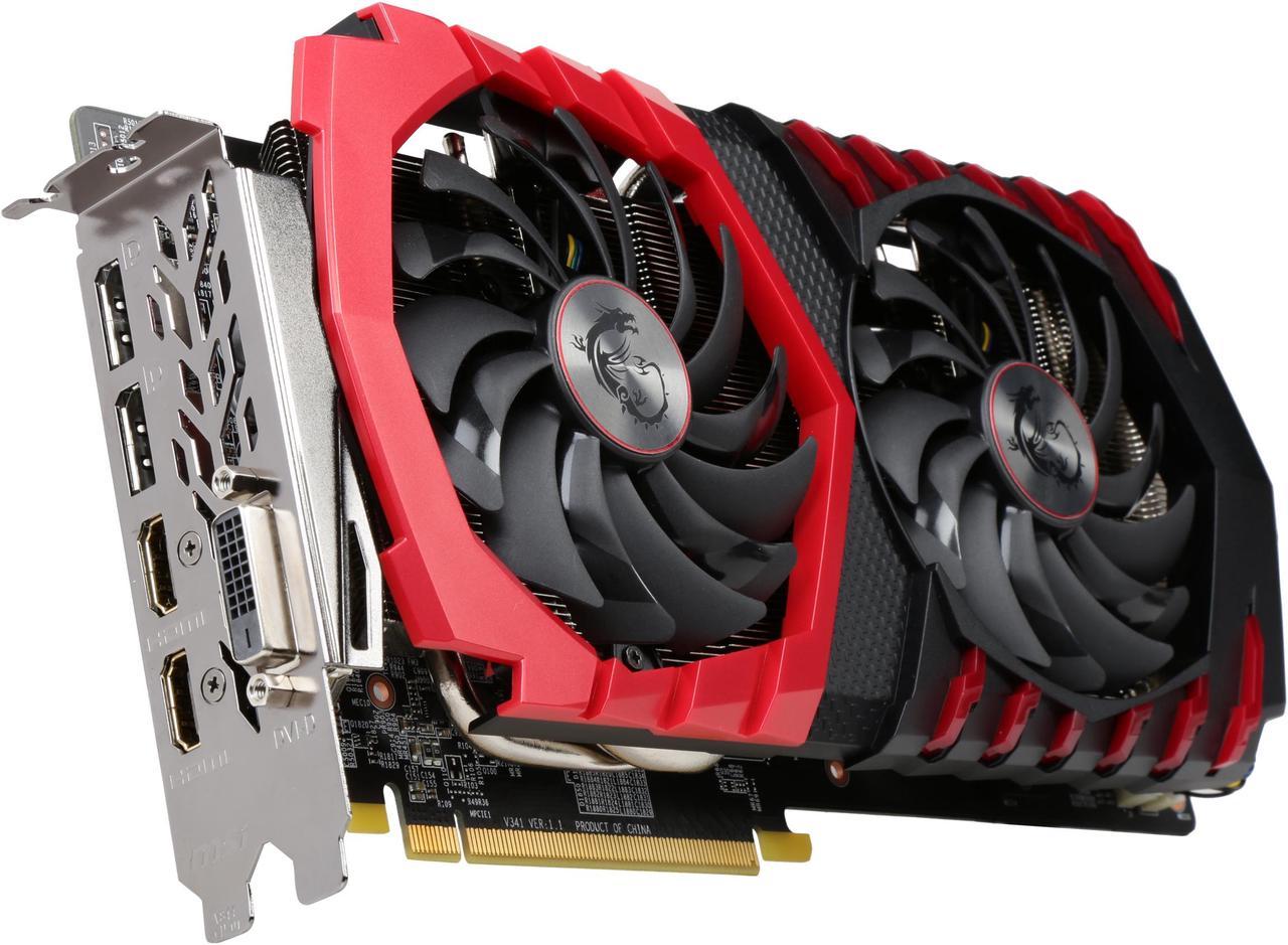 MSI Radeon RX 470 4GB GDDR5 PCI Express 3.0 x16 CrossFireX Support ATX Video Card RX 470 GAMING X 4G