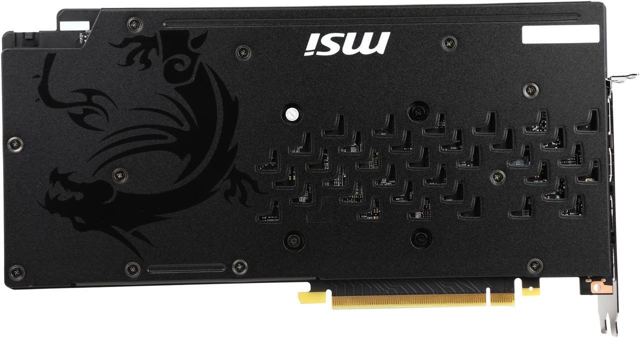 Alt view image 5 of 6 - MSI GeForce GTX 1060 3GB GDDR5 PCI Express 3.0 x16 ATX Graphics Card GTX 1060 GAMING 3G