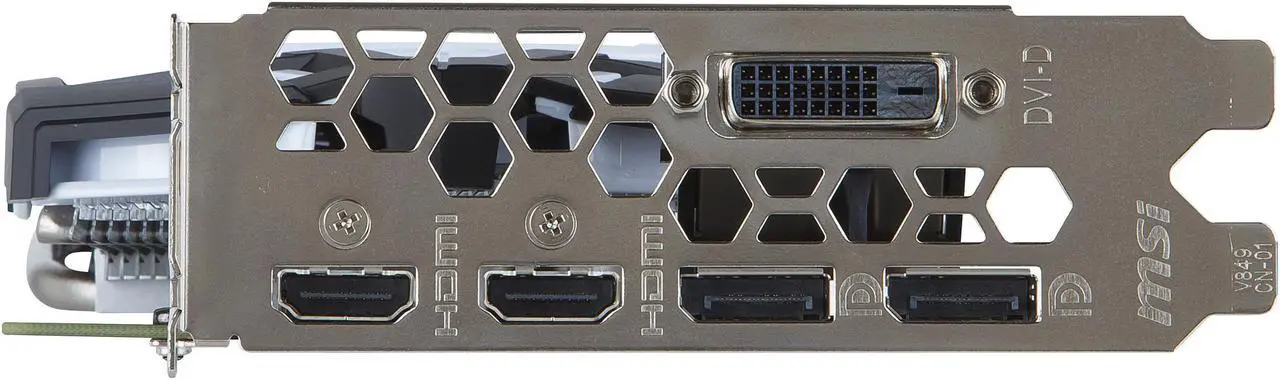 Alt view image 2 of 8 - MSI GeForce GTX 1060 6GB GDDR5 PCI Express 3.0 x16 ATX Graphics Card GTX 1060 ARMOR 6G OCV1