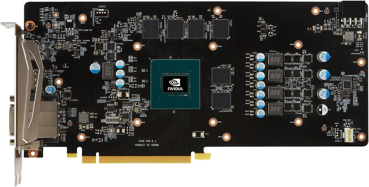 Alt view image 5 of 8 - MSI GeForce GTX 1060 6GB GDDR5 PCI Express 3.0 x16 ATX Graphics Card GTX 1060 ARMOR 6G OCV1