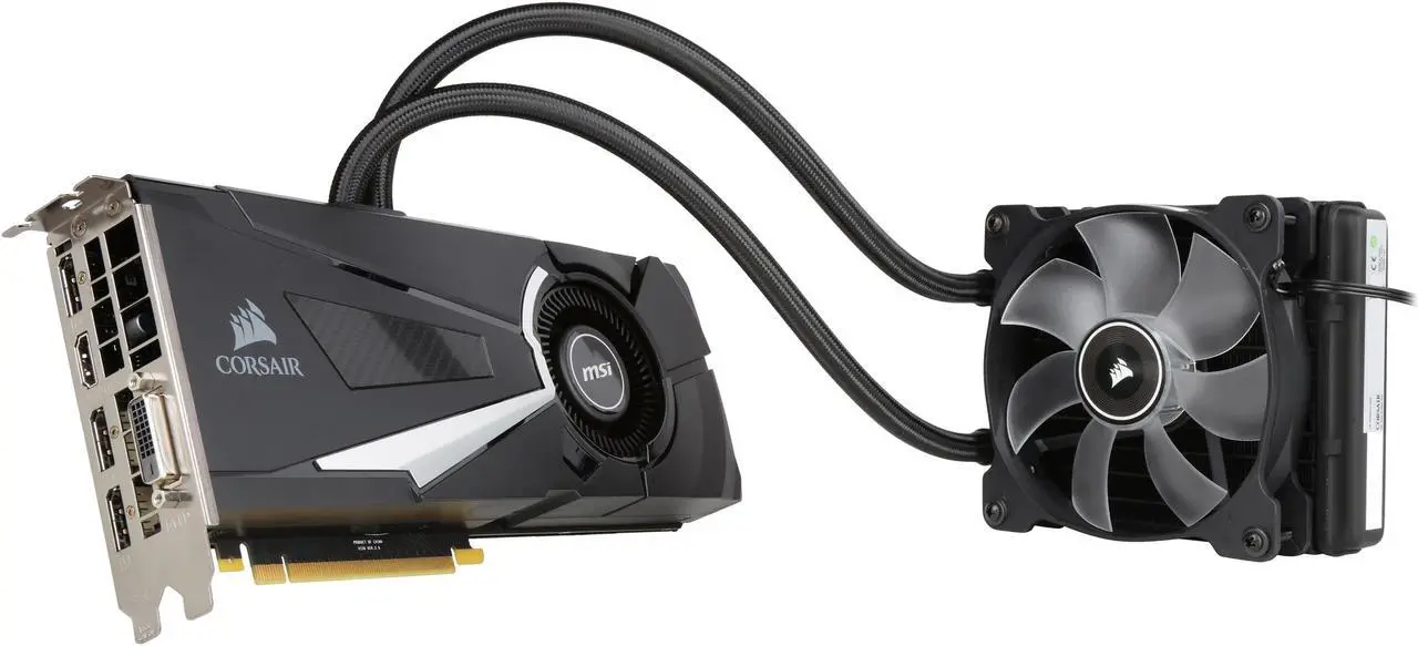 Main image of MSI GeForce GTX 1080 8GB GDDR5X PCI Express 3.0 x16 SLI Support ATX Graphics Card GeForce GTX 1080 SEA HAWK