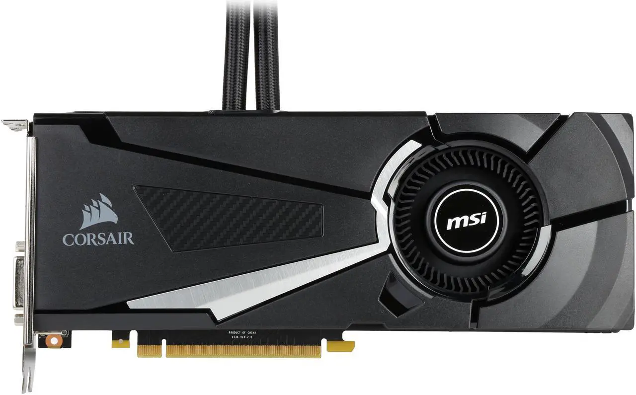 Alt view image 4 of 10 - MSI GeForce GTX 1080 8GB GDDR5X PCI Express 3.0 x16 SLI Support ATX Graphics Card GeForce GTX 1080 SEA HAWK