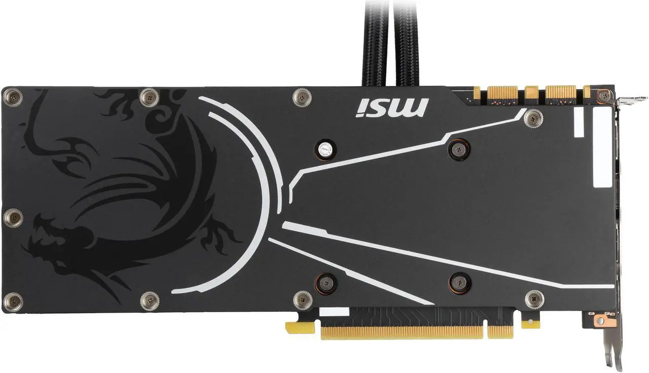 Alt view image 5 of 10 - MSI GeForce GTX 1080 8GB GDDR5X PCI Express 3.0 x16 SLI Support ATX Graphics Card GeForce GTX 1080 SEA HAWK