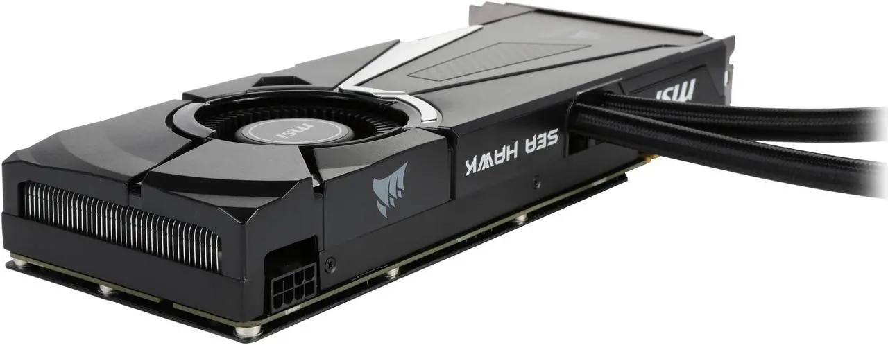 Alt view image 6 of 10 - MSI GeForce GTX 1080 8GB GDDR5X PCI Express 3.0 x16 SLI Support ATX Graphics Card GeForce GTX 1080 SEA HAWK
