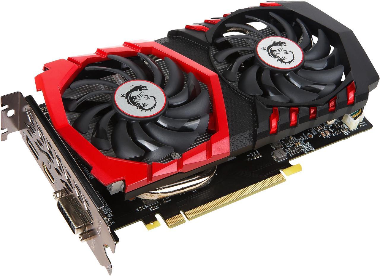 MSI Gaming GeForce GTX 1050 Ti 4GB GDDR5 PCI Express 3.0 x16 ATX Video Card GTX 1050 Ti GAMING X 4G