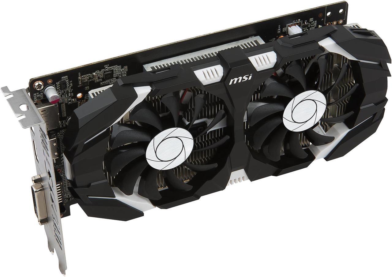Alt view image 7 of 9 - MSI GeForce GTX 1050 Ti 4GB GDDR5 PCI Express 3.0 x16 ATX Video Card GTX 1050 Ti 4GT OC