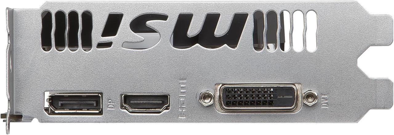 Alt view image 2 of 9 - MSI GeForce GTX 1050 Ti 4GB GDDR5 PCI Express 3.0 x16 ATX Video Card GTX 1050 Ti 4GT OC