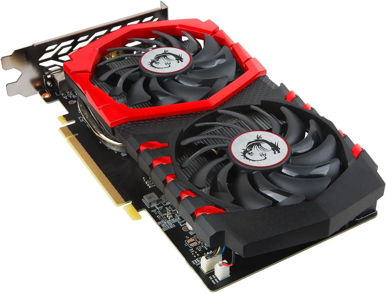 Alt view image 5 of 10 - MSI GeForce GTX 1050 2GB GDDR5 PCI Express 3.0 x16 ATX Graphics Card GTX 1050 GAMING X 2G