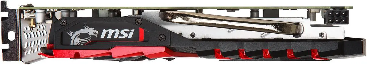 Alt view image 8 of 10 - MSI GeForce GTX 1050 2GB GDDR5 PCI Express 3.0 x16 ATX Graphics Card GTX 1050 GAMING X 2G