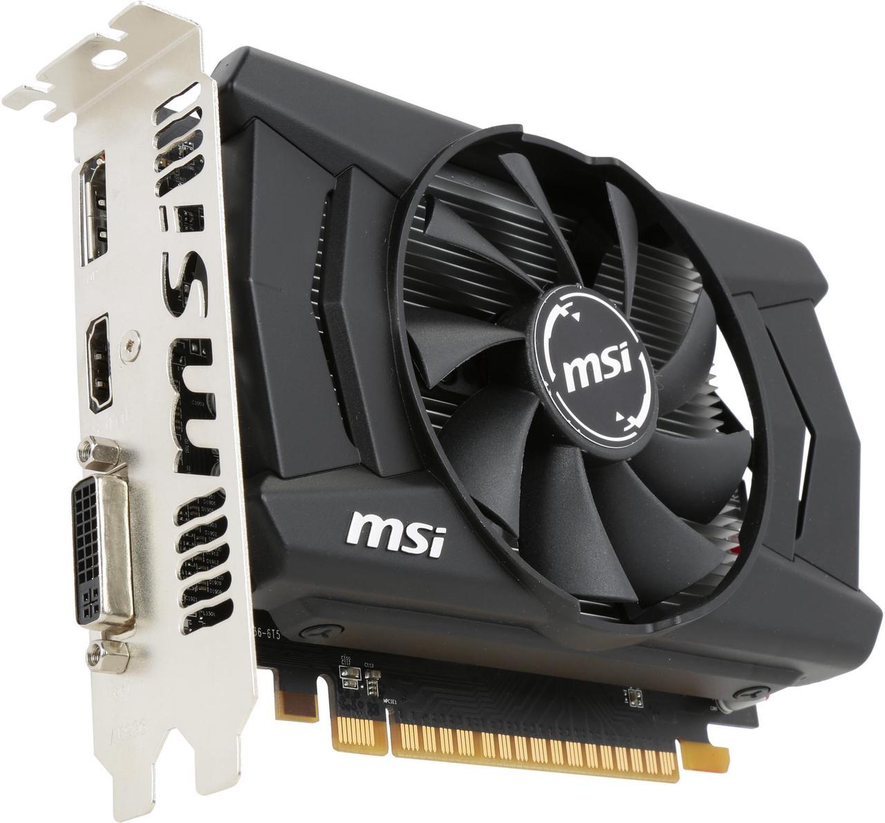 MSI Radeon R7 360 2GB GDDR5 PCI Express 3.0 CrossFireX Support ATX Video Card R7 360 2GD5 OC