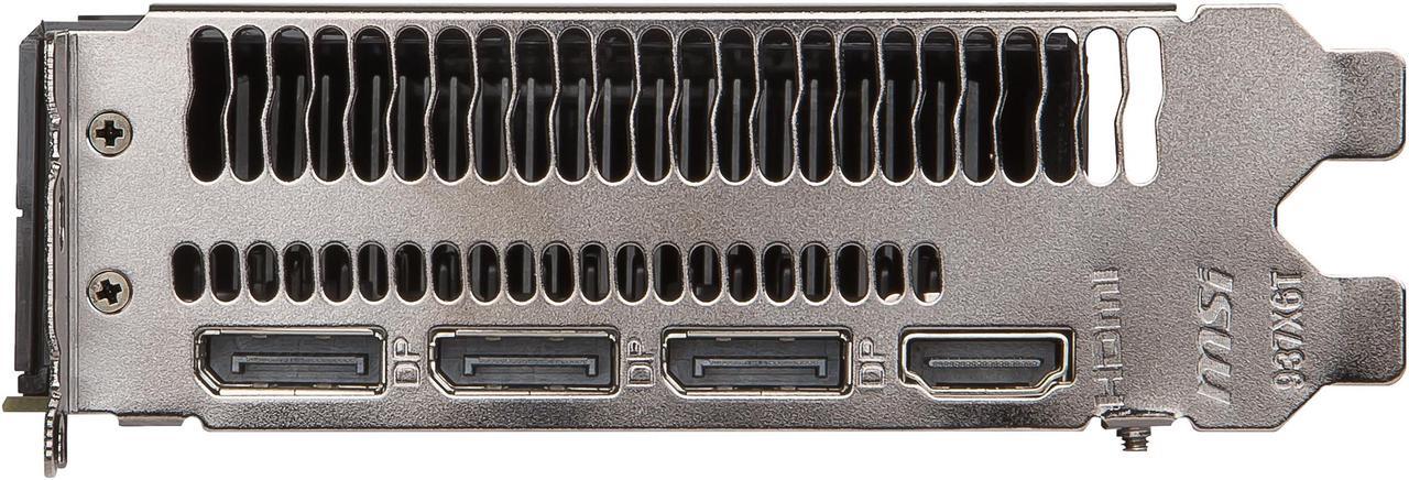 Alt view image 2 of 8 - MSI Radeon RX 480 4GB GDDR5 PCI Express 3.0 x16 CrossFireX Support ATX Graphics Card Radeon RX 480 4G