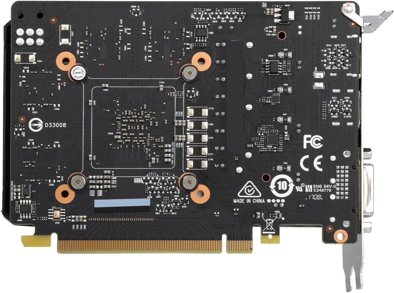 Alt view image 5 of 5 - MSI GeForce GTX 1050 2GB GDDR5 PCI Express 3.0 x16 Video Card GTX 1050 AERO ITX 2G OC