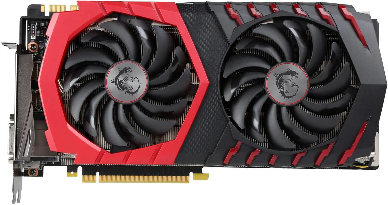 Alt view image 3 of 6 - MSI GeForce GTX 1080 Ti 11GB GDDR5X PCI Express 3.0 x16 SLI Support Graphics Card GeForce GTX 1080 Ti GAMING X 11G
