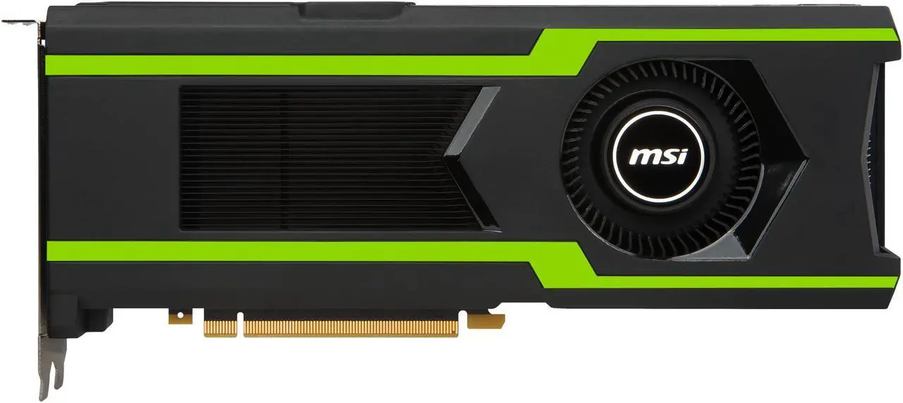 Alt view image 3 of 8 - MSI GeForce GTX 1080 Ti 11GB GDDR5X PCI Express 3.0 x16 SLI Support Graphics Card GTX 1080 Ti AERO 11G OC